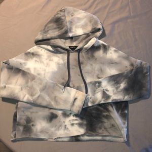 Grey tie dye sweater